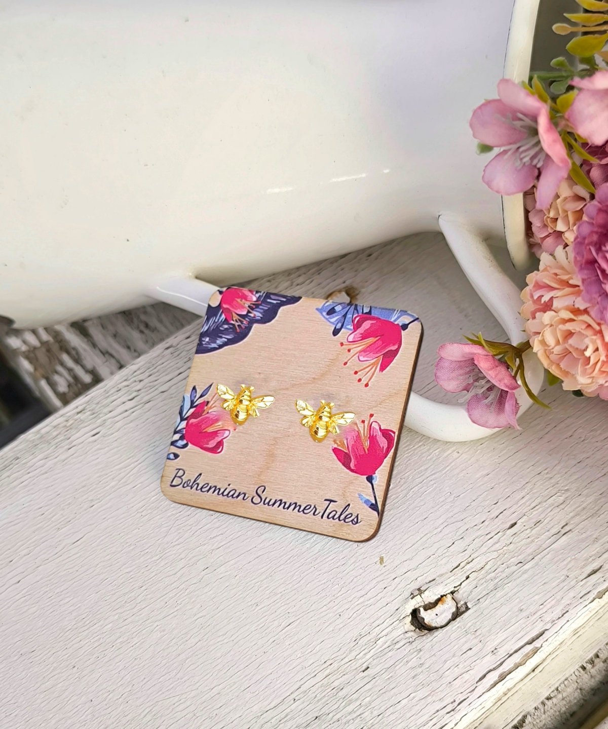 Bee Stud Earrings