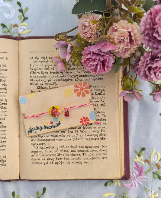 Ladybug Ball March Bracelet