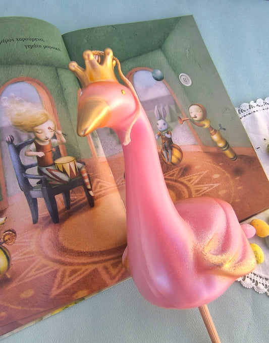 Swan Easter Candle