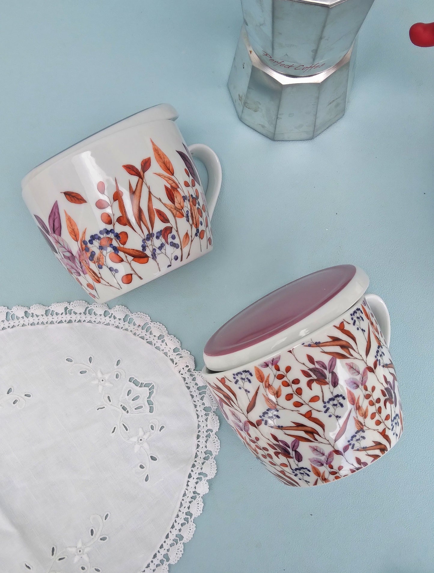 Cereal Bowl With Handle, Ceramic Soup Mug, Large Coffee Mug With Lid
