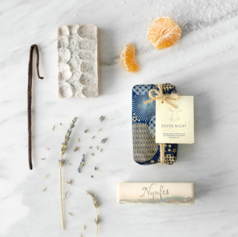 Salt Body Soap with Soft Creamy Foam
