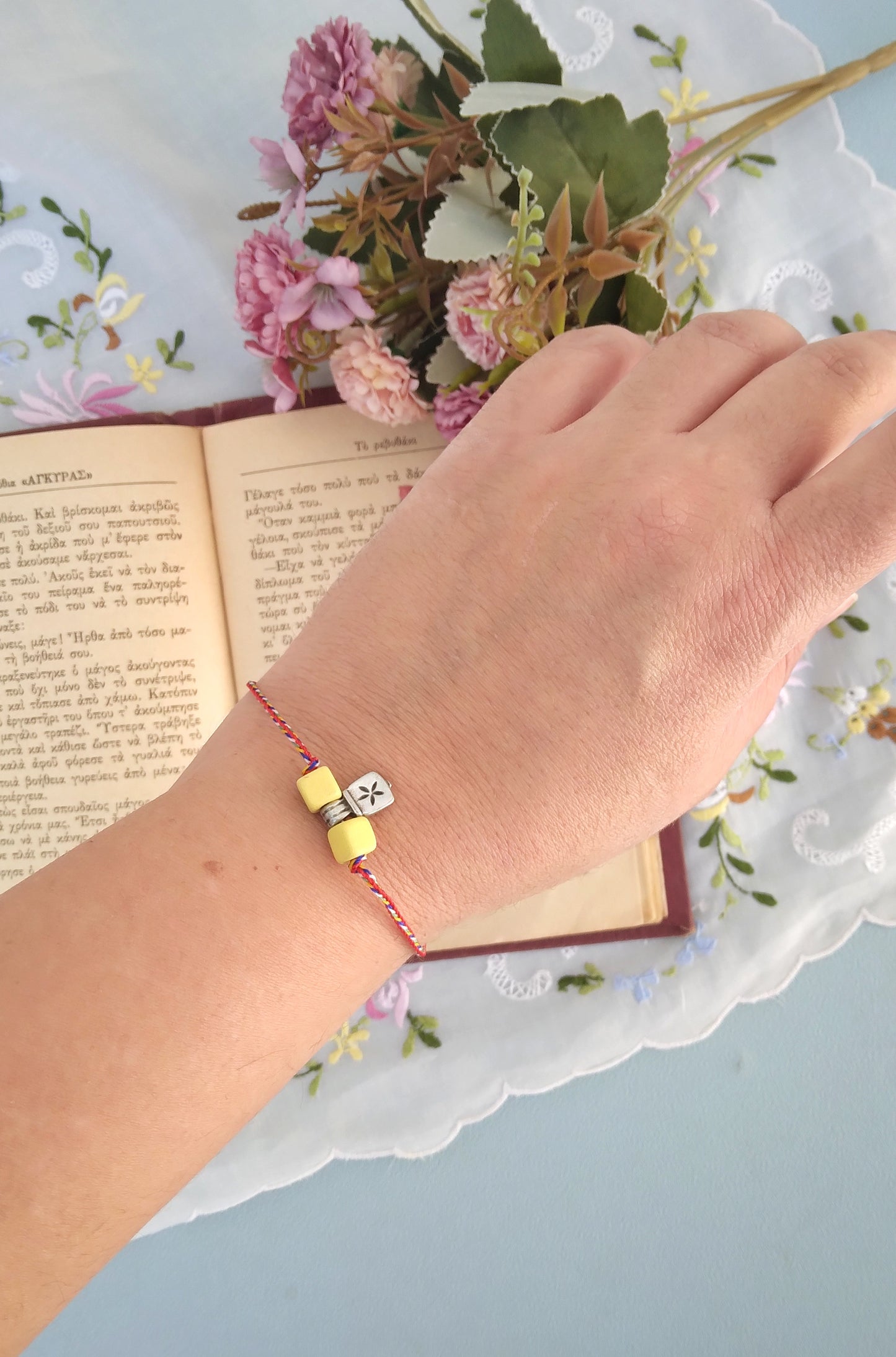 Heart And Flower March Bracelet