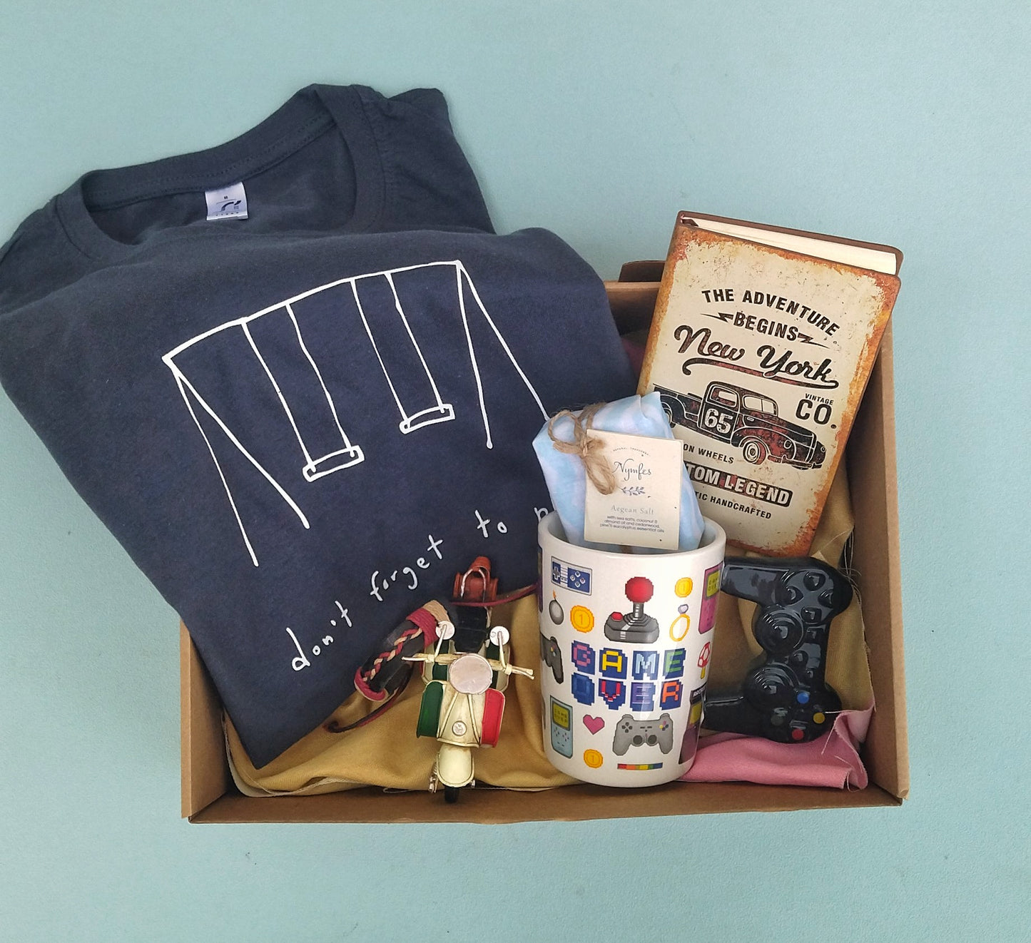 Gift Box For Men, Don't Forget To Play Gift For Gamer