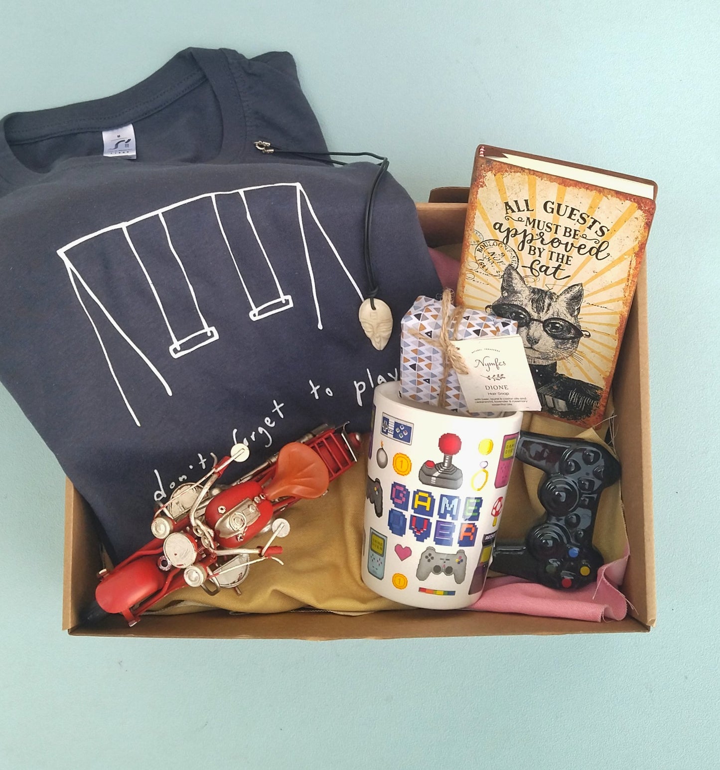 Gift Box For Men, Don't Forget To Play Gift For Gamer
