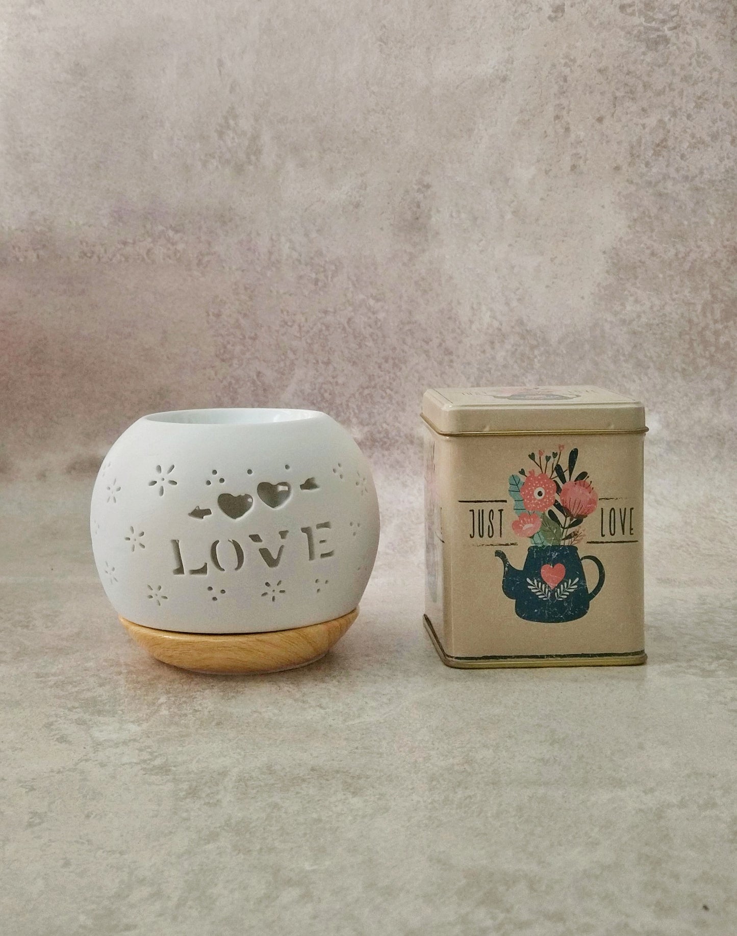 Love Wax Melter Gift Set
