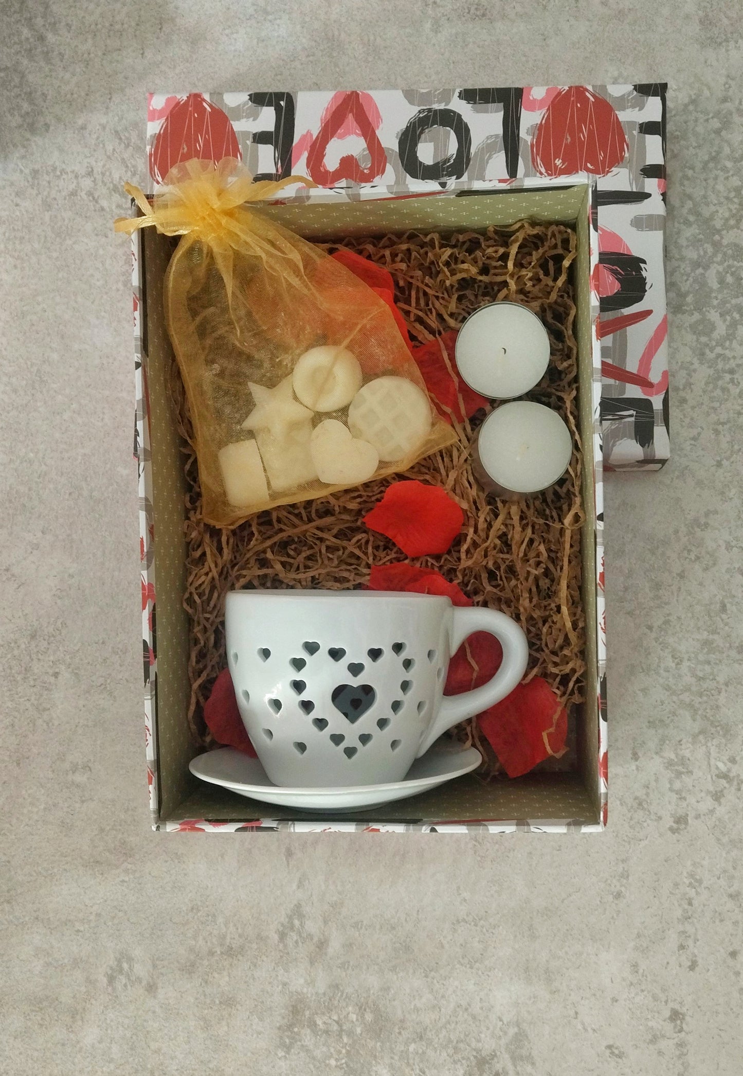 Αγαπησιάρικο Σετ Αρωματιστής και Wax Melts