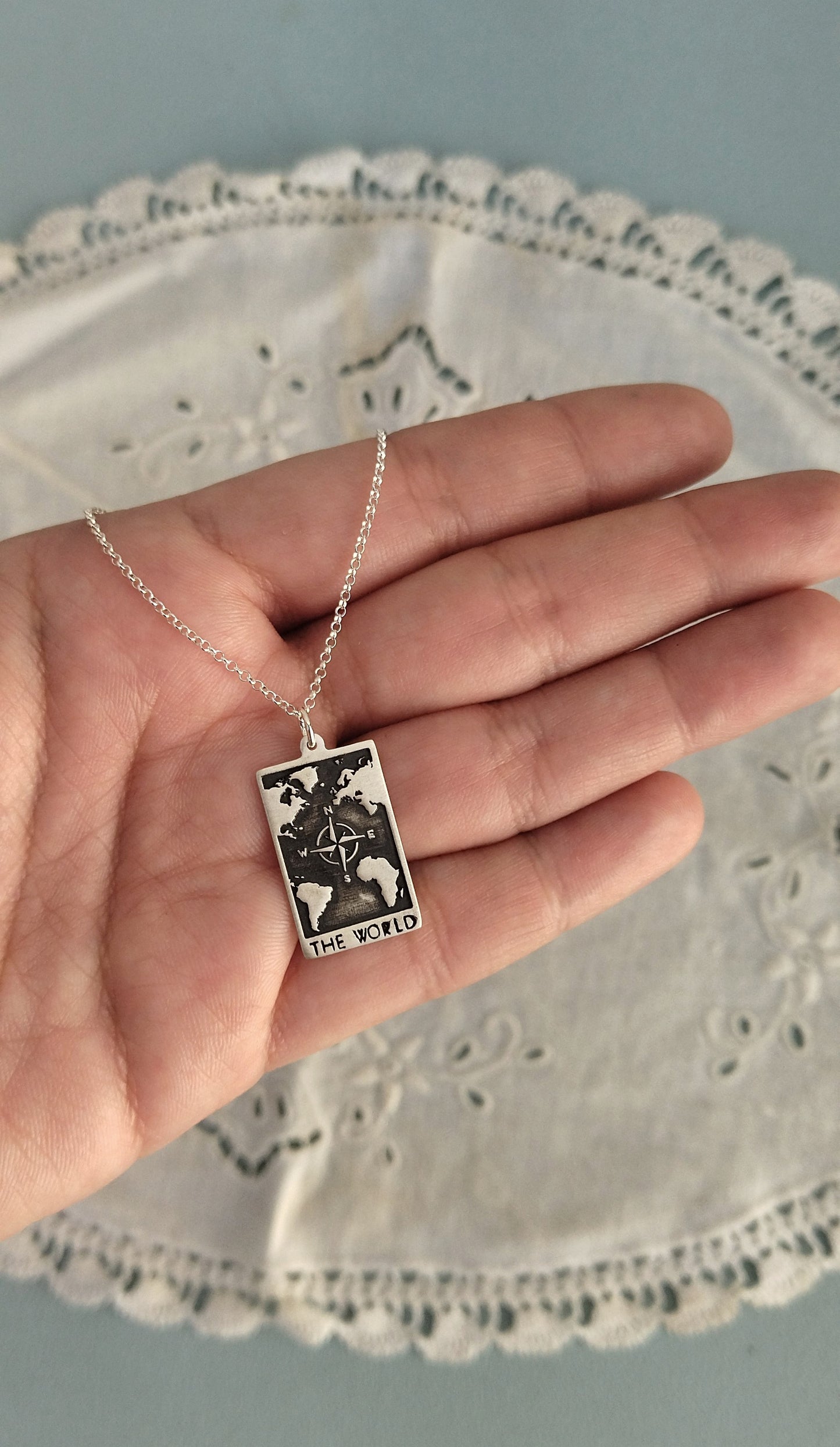 "You are the World to me" Necklace