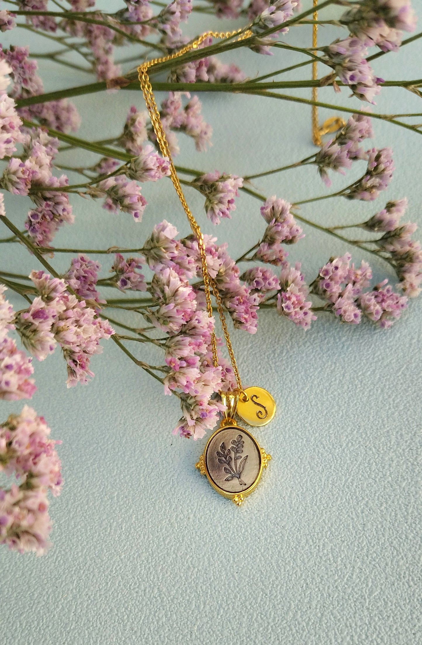 Will You Be My Bridesmaid Dainty Gold Flower Necklace, Personalized Floral Pendant For Boho Chic Wedding