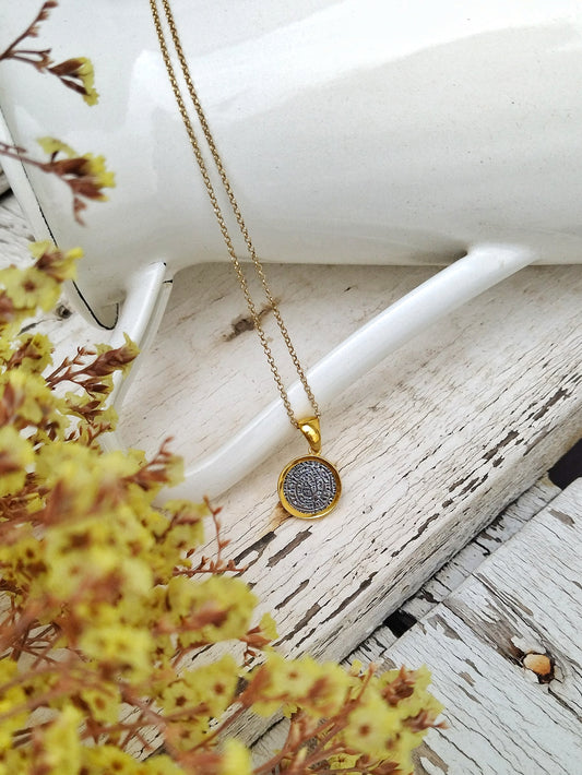 Replica Coin Necklace, Phaistos Disc Necklace