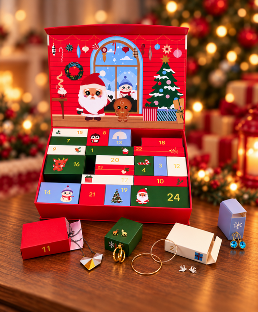 Advent Calendar Κοσμημάτων – 24 Μικρές Εκπλήξεις