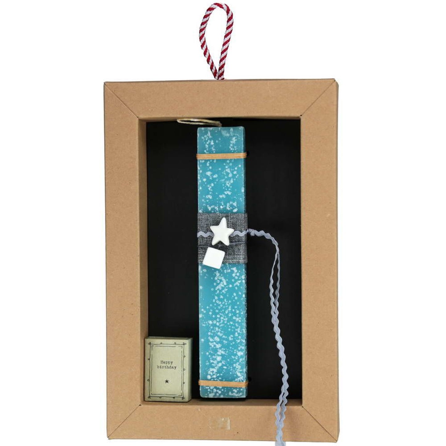 Λαμπάδα Πορσελάνινο Λουλούδι στο Γλαστράκι