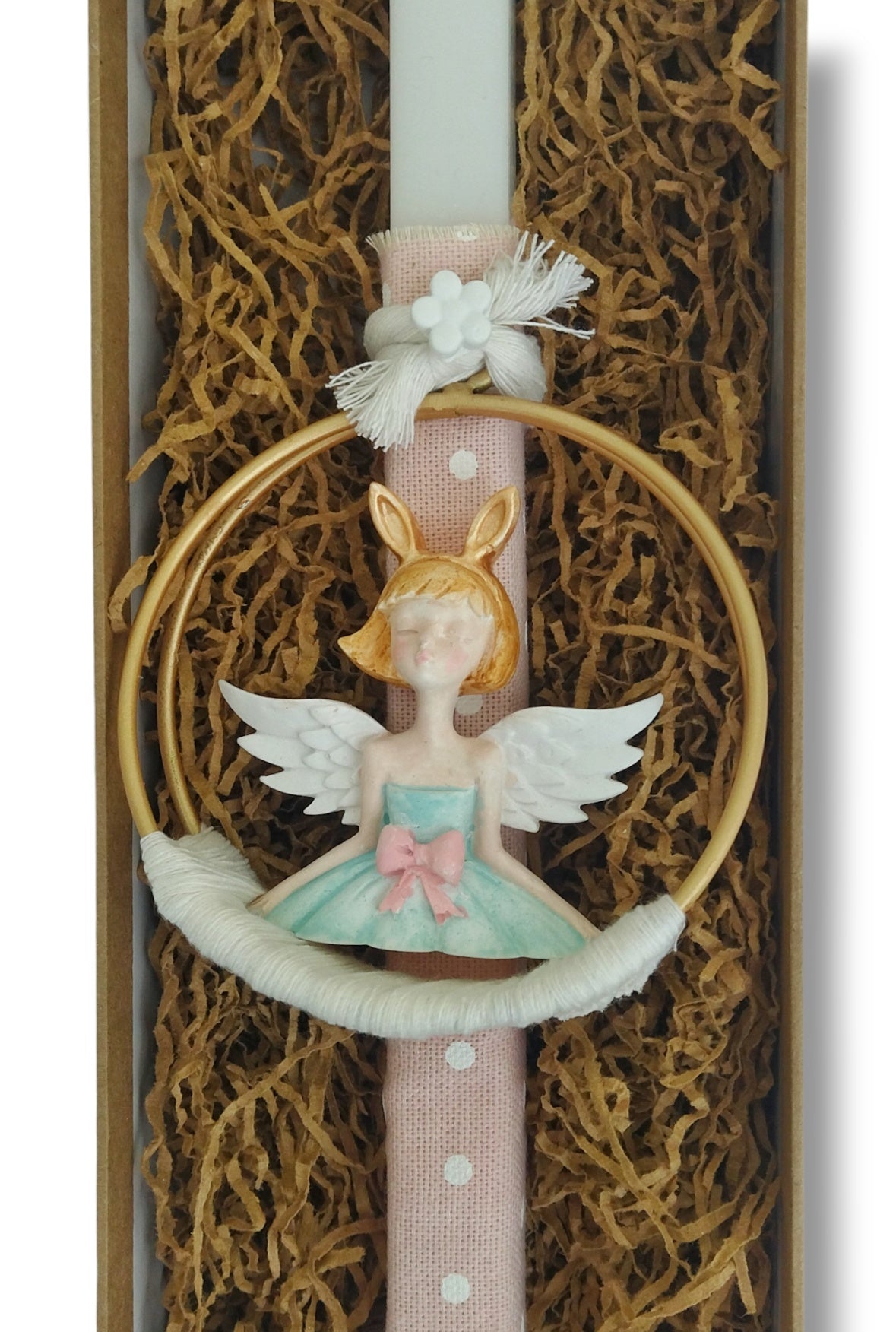 Easter Candle Bunny Fairy