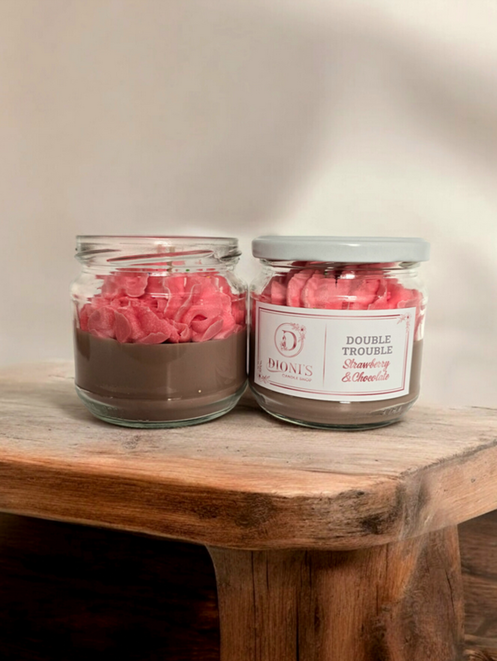 Lila Pause Double Candle