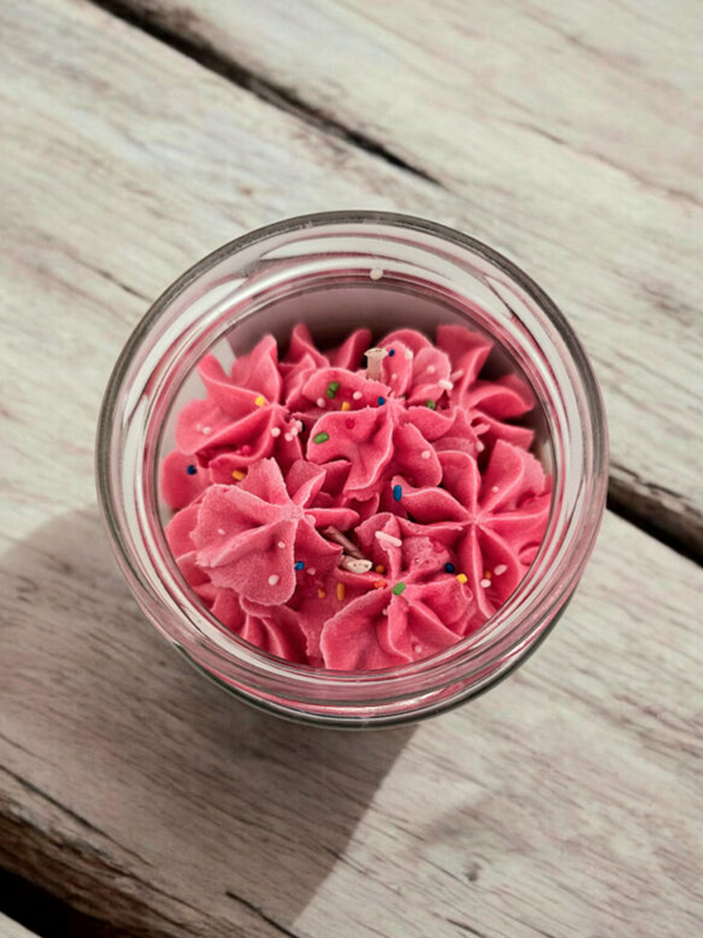 Lila Pause Double Candle