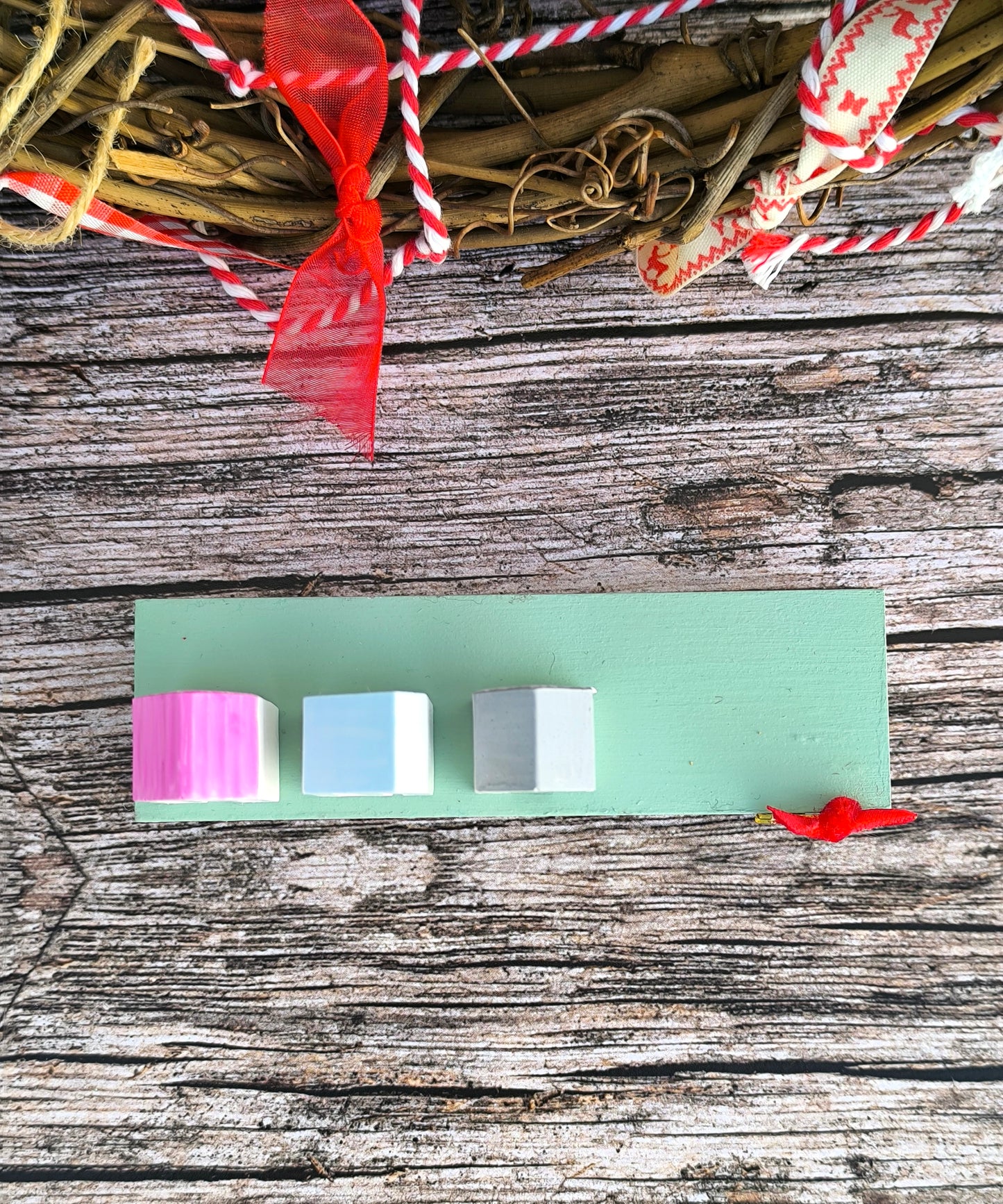 2026 Επιτραπέζιο Γούρι Σπιτάκια Μινιατούρες