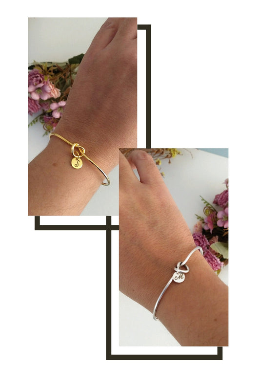 Knot Bangle Bracelet