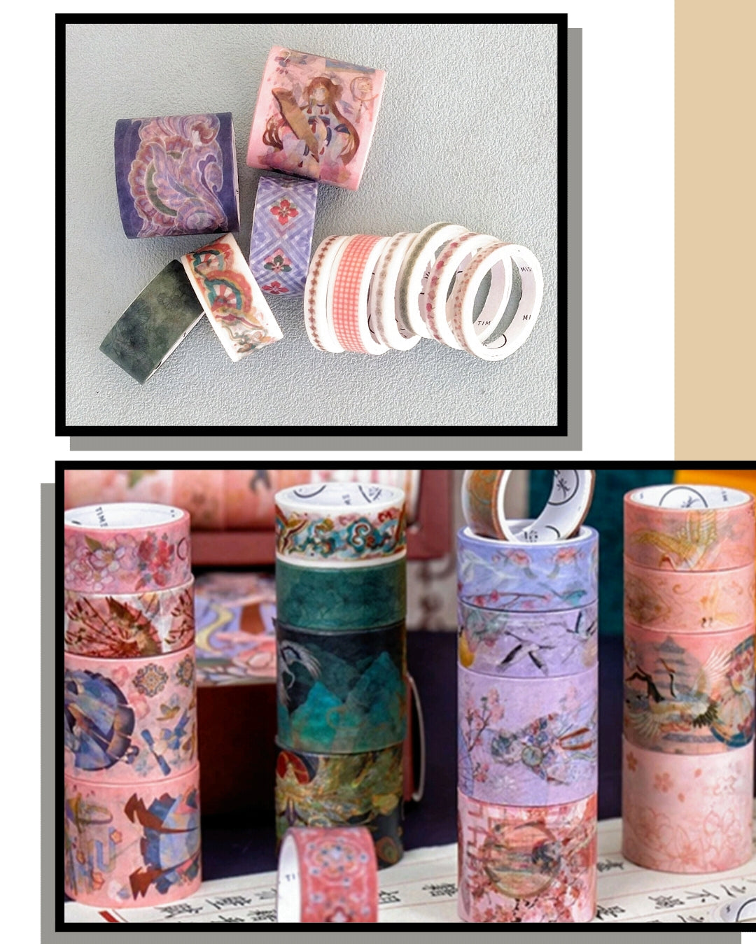 Scrapbooking Starter Kit, Memo Deco Paper And Ephemera Supplies, "Surprise Supplies" Set