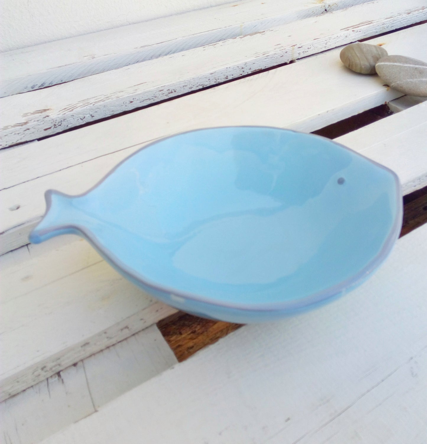Large Ceramic Fish Bowl