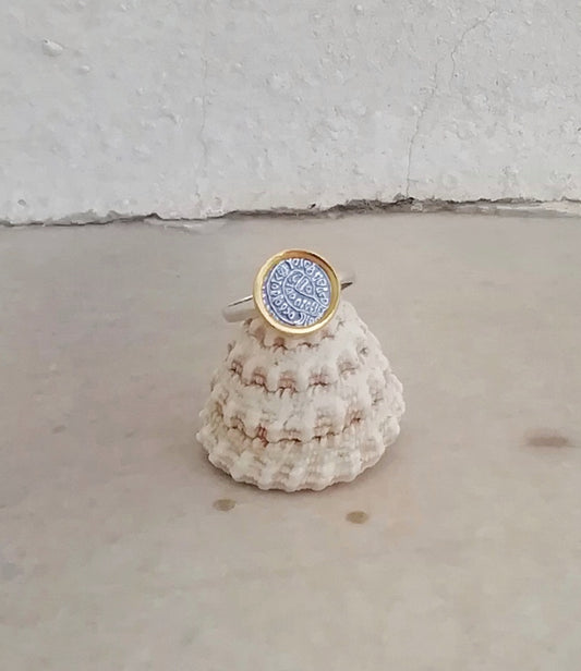 Silver Signet Ring , Ancient Greek Coin Ring, Dainty Boho Jewelry Gift For