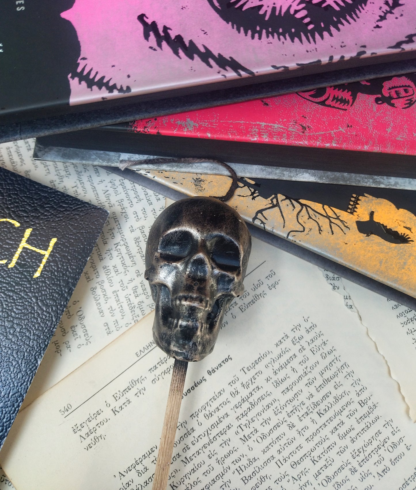 Λαμπάδα Νεκροκεφαλή, Skull Easter Candle