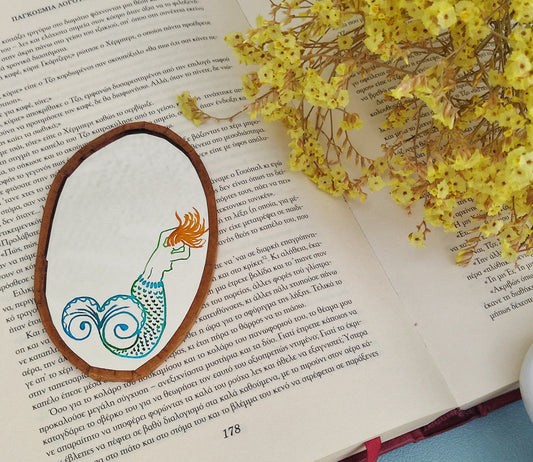 Mermaid Compact Mirror
