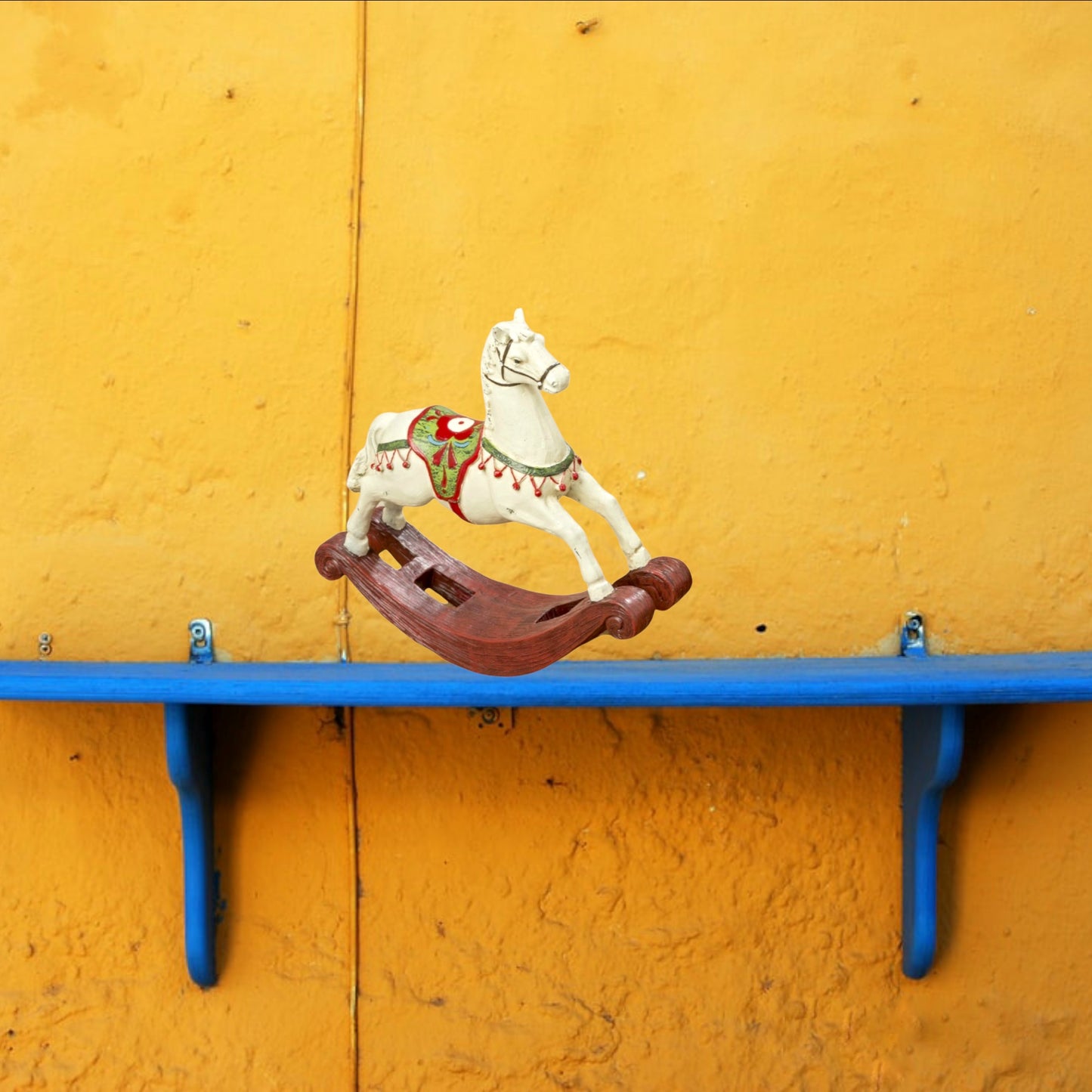 Rocking Horse, Circus Theme Nursery Decor, Nostalgic Home Gifts