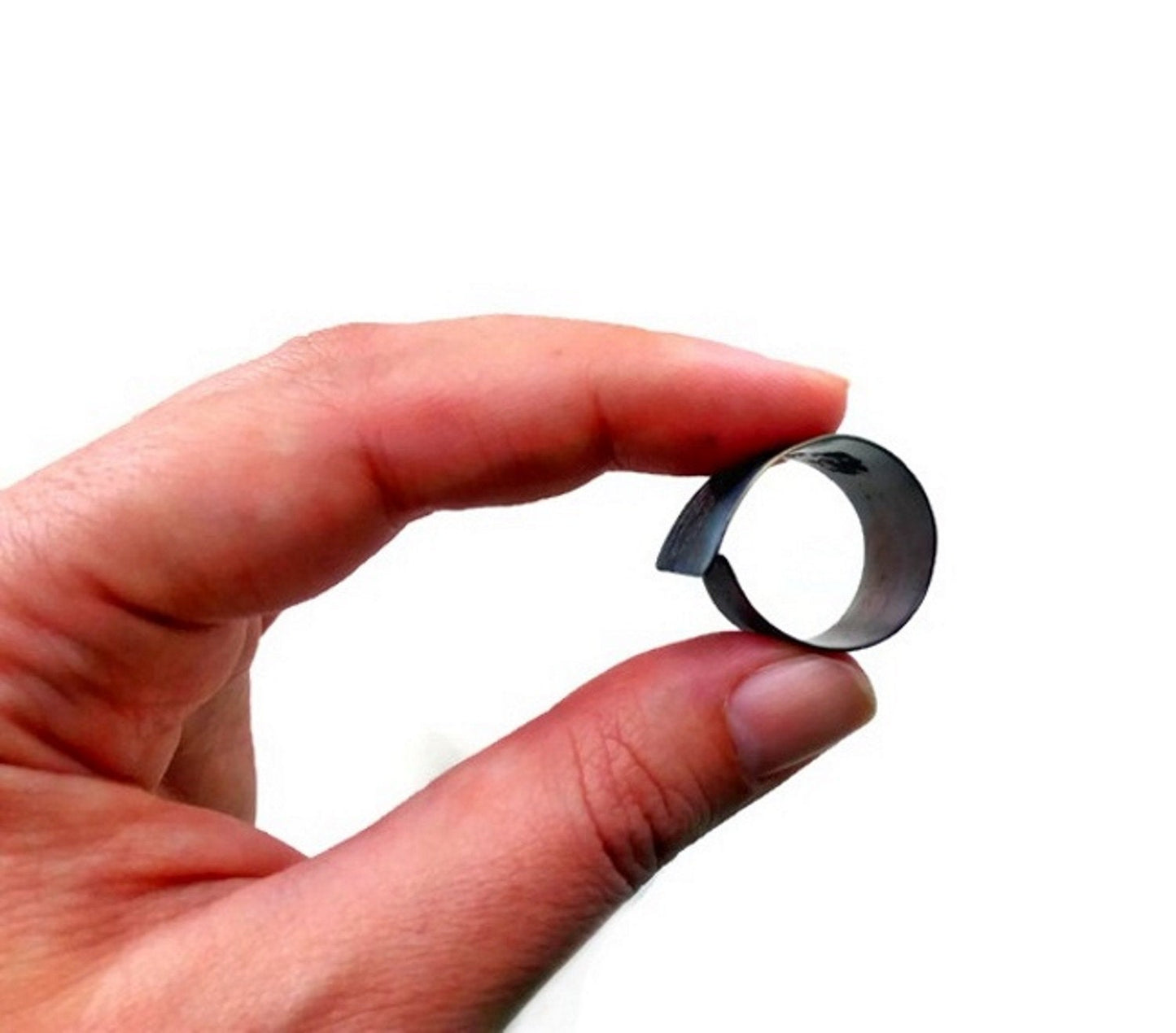 Titanium Ring, Adjustable Wrap Ring