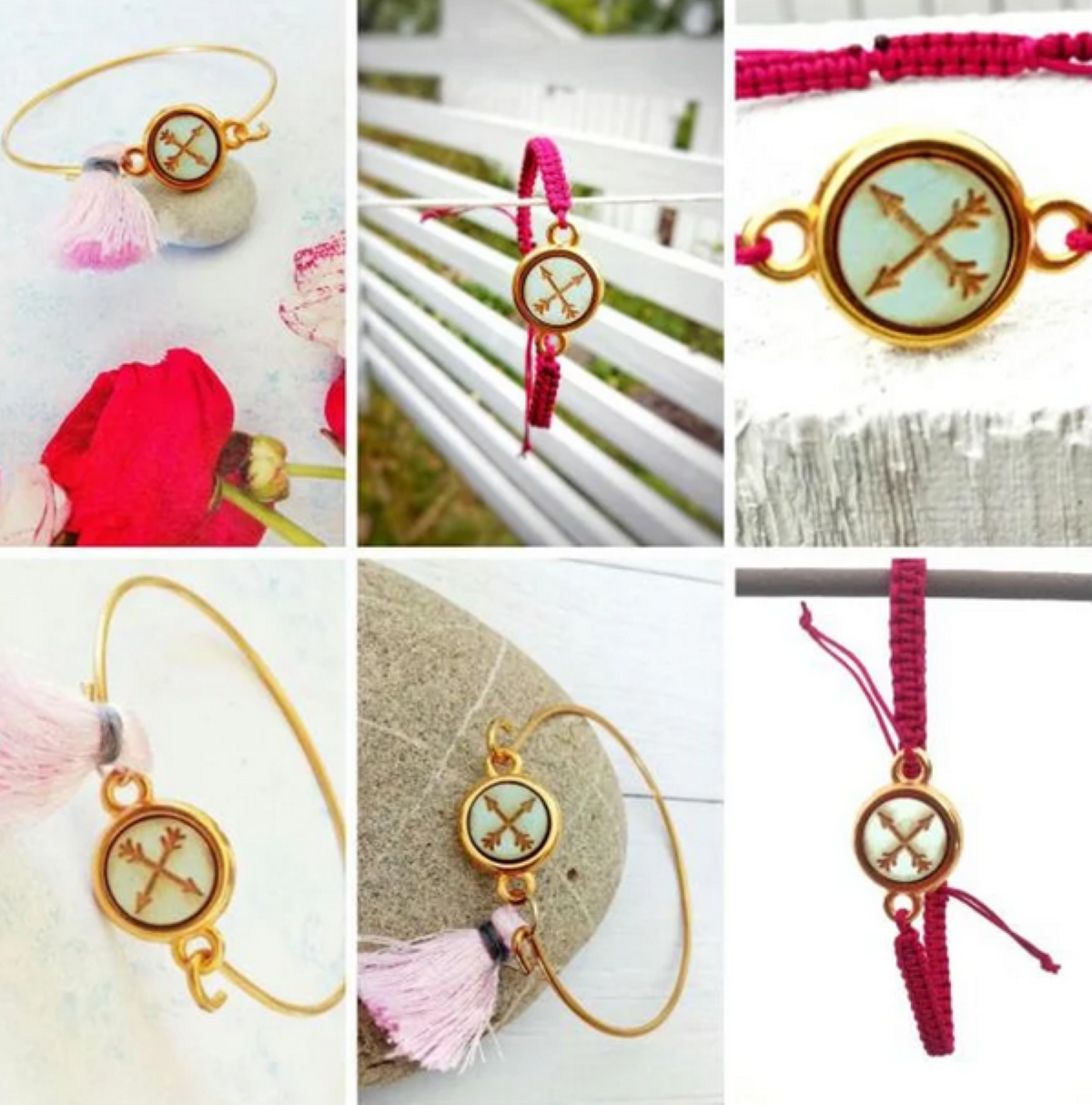 Mystery Handbag With Summer Boho Jewelry