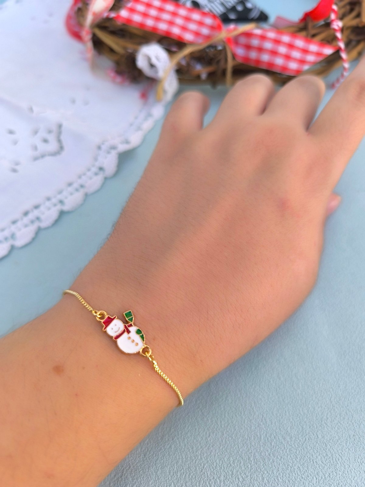 2026 Γούρι Χριστουγεννιάτικο Βραχιολάκι 