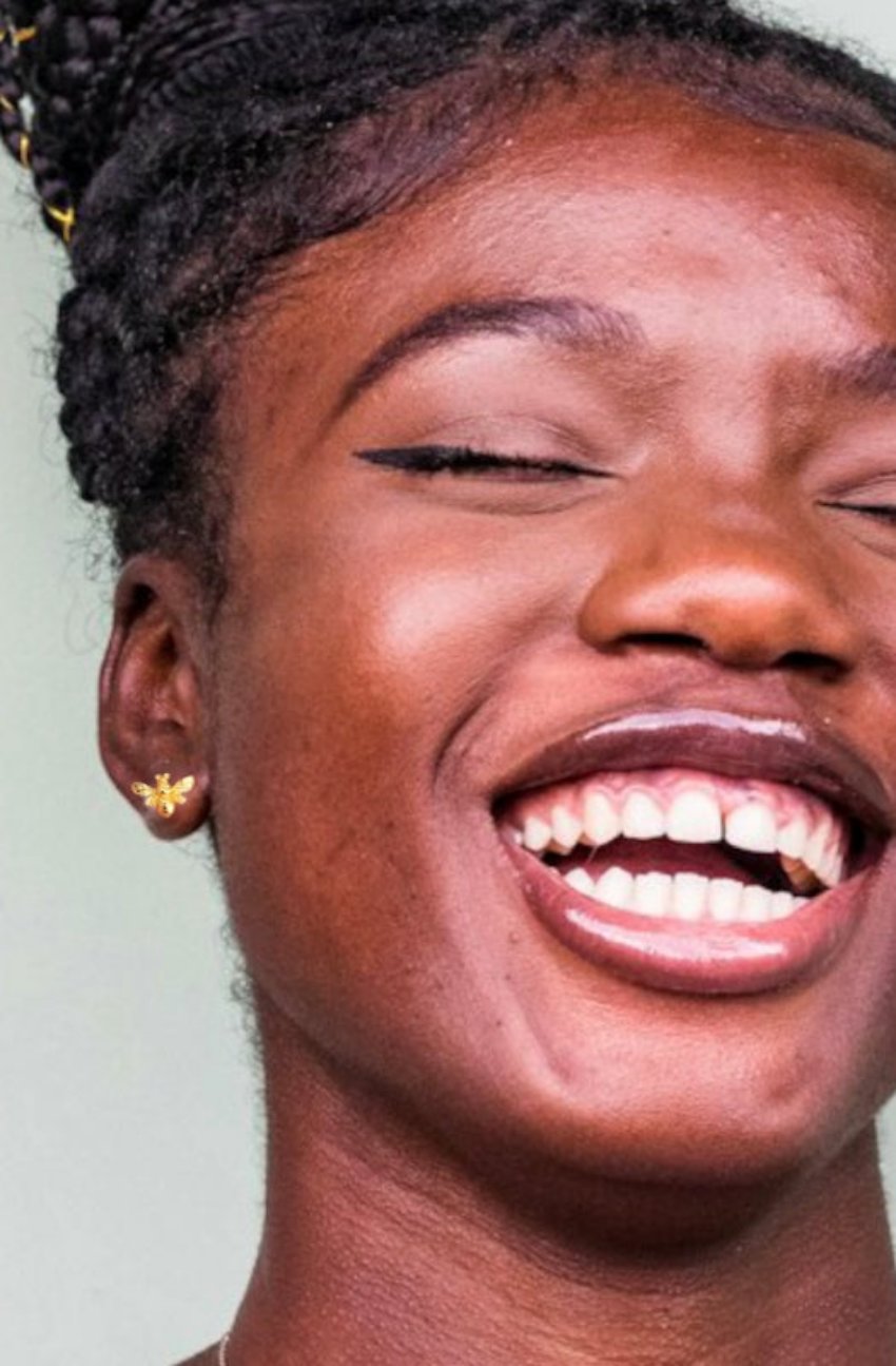 Bee Jewelry Set in Honeycomb Porcelain Jewelry Box, Adjustable Bee Ring and Tiny Bee Stud Earrings