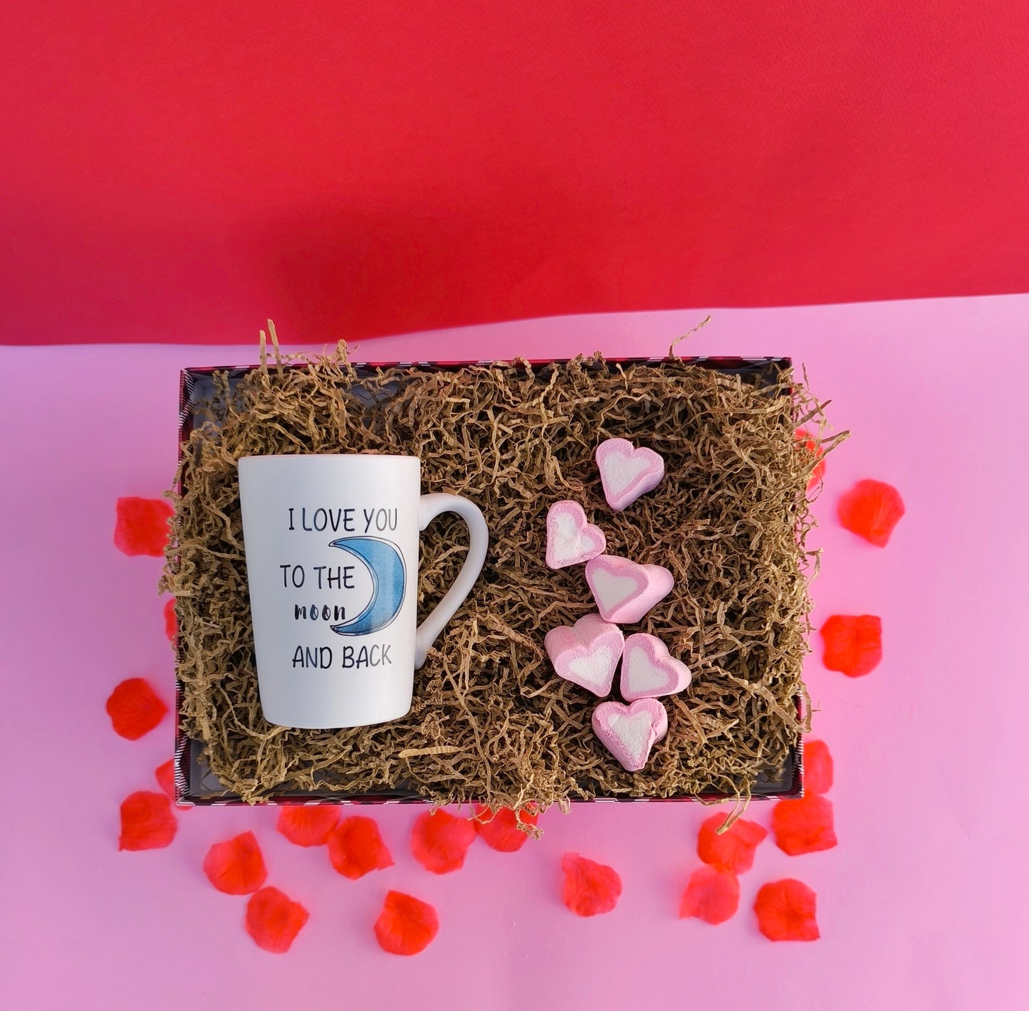 "Love You To The Moon And Back"  Mug Gift Box