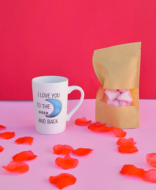 "Love You To The Moon And Back"  Mug Gift Box