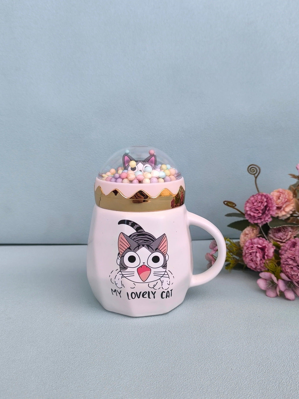 Bazinga Cat Ceramic Mug