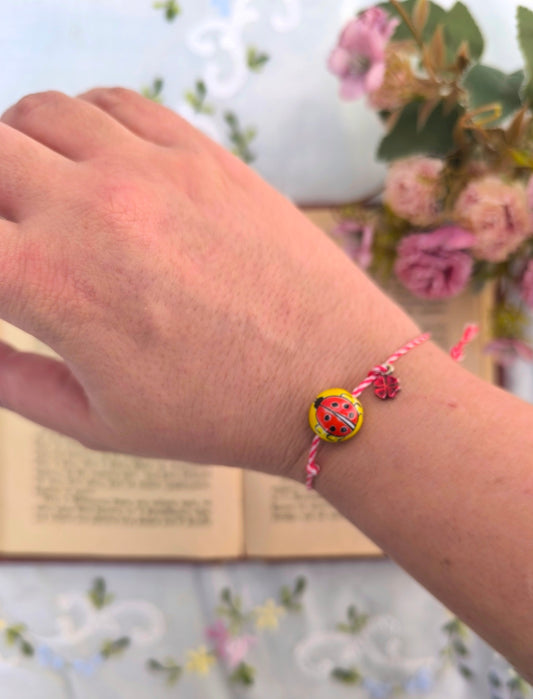 Ladybug Ball March Bracelet