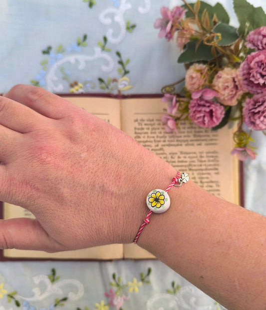 Ceramic Flower March Bracelet