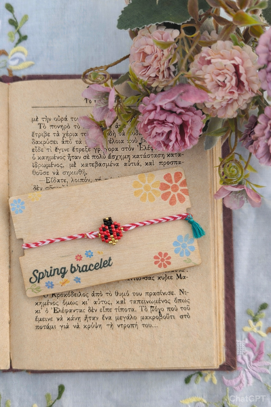 Ladybug Miyuki March Bracelet