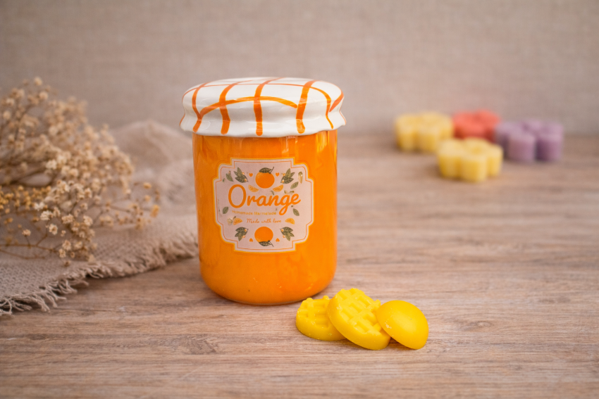 Soy Wax Melts And Wax Melter Gift Set, Ceramic Wax Melt Burner In Marmalade Jar Design, Mother's Day Pamper Gift Box