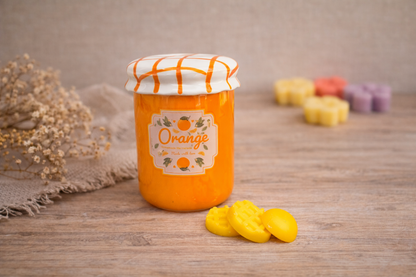 Soy Wax Melts And Wax Melter Gift Set, Ceramic Wax Melt Burner In Marmalade Jar Design, Mother's Day Pamper Gift Box