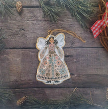Φόρτωση εικόνας στο εργαλείο προβολής Συλλογής, Χριστουγεννιάτικο Μεταλλικό Στολίδι Αγγελίνα
