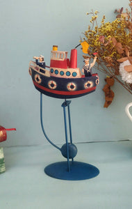 Vintage Aesthetic Pendulum Toy, Coastal Theme Baby Shower Centerpiece