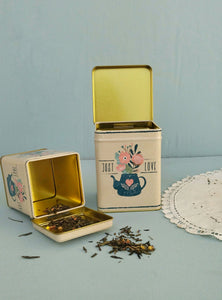 Herbal Tea Box, Loose Leaf Tea Storage