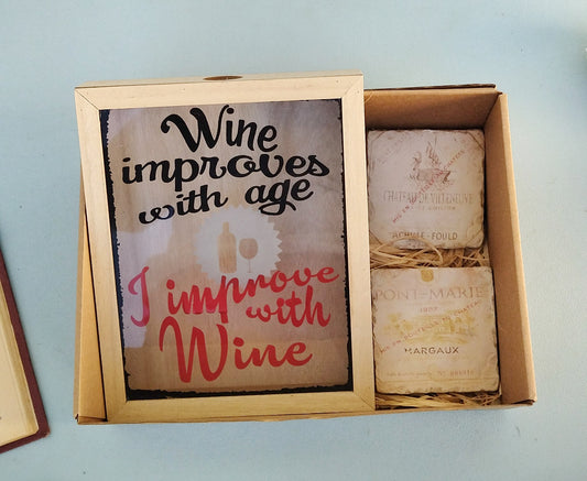 Κουτί Δώρου Για τους Λάτρεις του Κρασιού