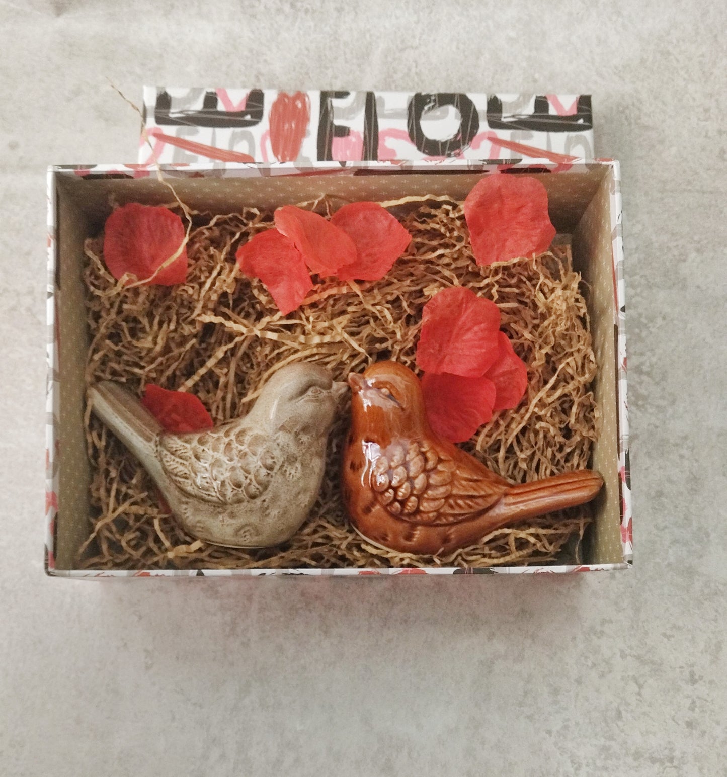 Love Birds Gift Box
