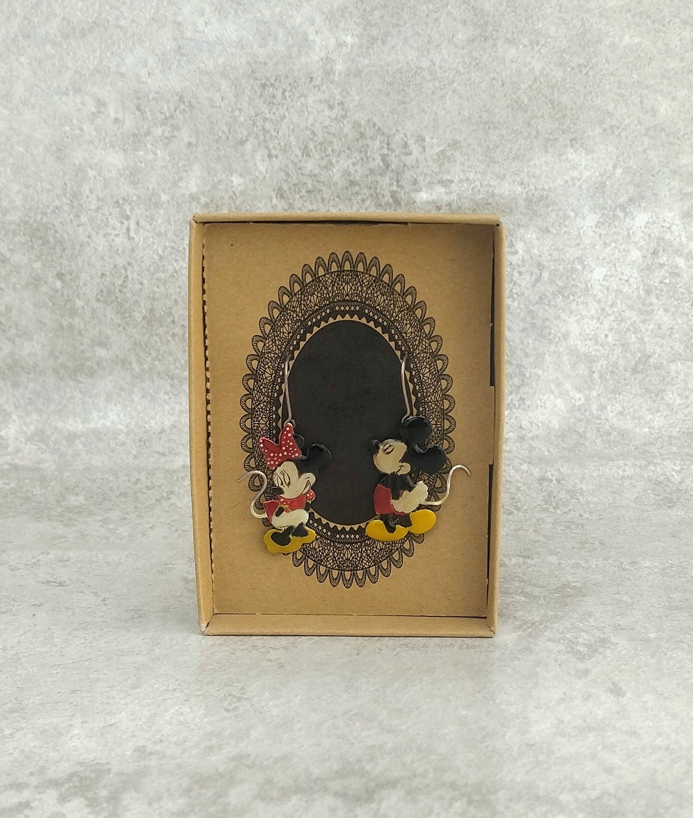 Mickey And Minnie Mouse Earrings