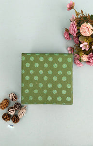 Κουτί Δώρου Με Πράσινο Κεραμικό Αρωματιστή Και Wax Melts Σόγιας