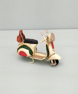 Small Vespa Scooter, Retro Collectible Motorcycle