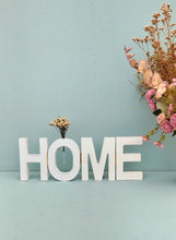 Load image into Gallery viewer, Wooden Home Folding Sign With Test Tube Vase, New Home Gift For Couple
