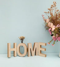 Load image into Gallery viewer, Wooden Home Folding Sign With Test Tube Vase, New Home Gift For Couple
