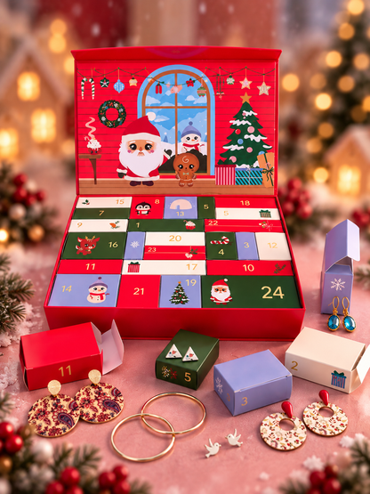 Advent Calendar Κοσμημάτων – 24 Μικρές Εκπλήξεις