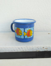 Load image into Gallery viewer, Enamel Mug, Colorful Mug For Kids, Campfire Mug Gift For Travelers
